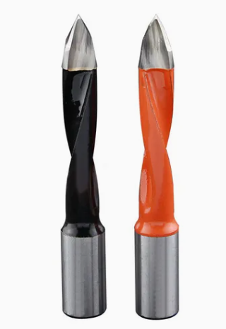 Carbide Tipped V-Point Drill Bits for Woodworking
